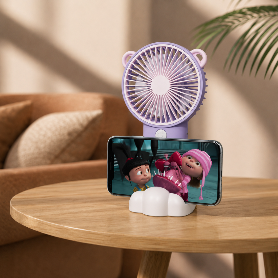 AIRFLOW MINI – Tragbarer Mini-Ventilator für unterwegs