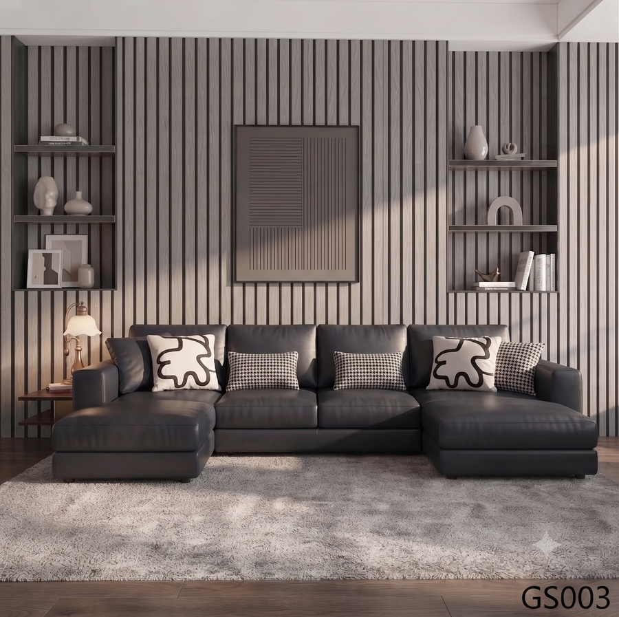 LUXE WALL – Selbstklebende 3D-Strukturtapete für Wände
