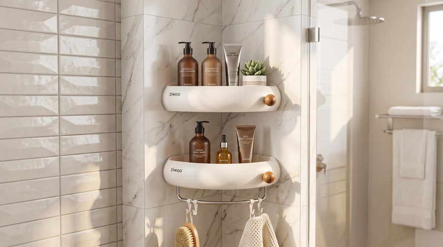 CORNER SHELF – Duschablage ohne Bohren fürs Bad
