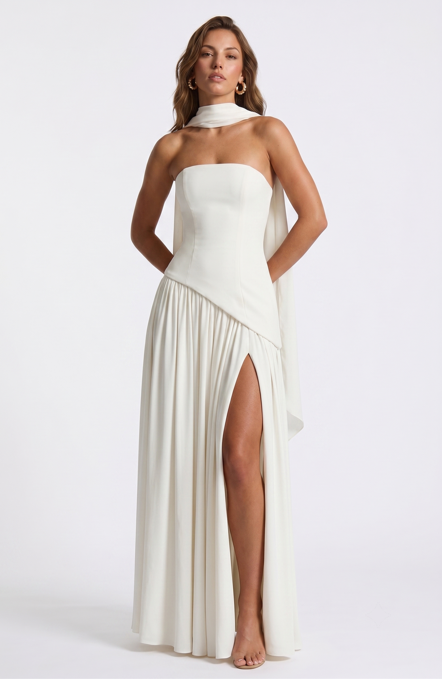 RAINBOW GALA – Mehrfarbiges Abendkleid, elegant & zeitlos