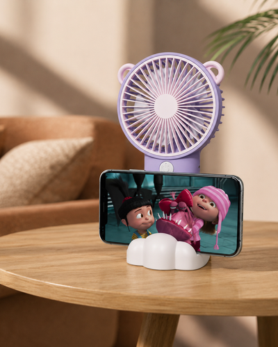 AIRFLOW MINI – Tragbarer Mini-Ventilator für unterwegs