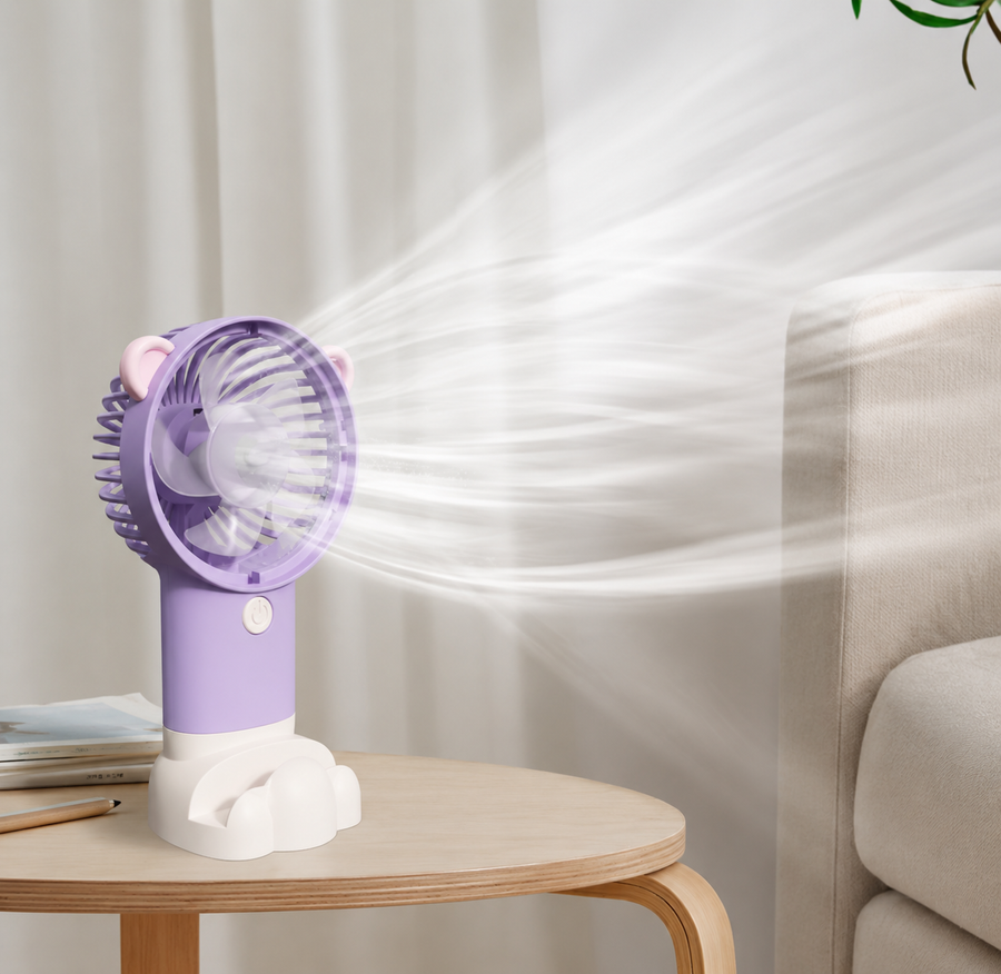 AIRFLOW MINI – Tragbarer Mini-Ventilator für unterwegs