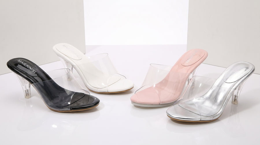 CRYSTAL STRAP – Koreanische Kristall-Sandalen, 7cm Absatz