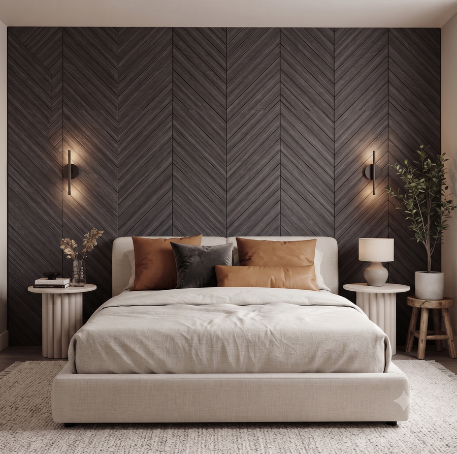 LUXE WALL – Selbstklebende 3D-Strukturtapete für Wände