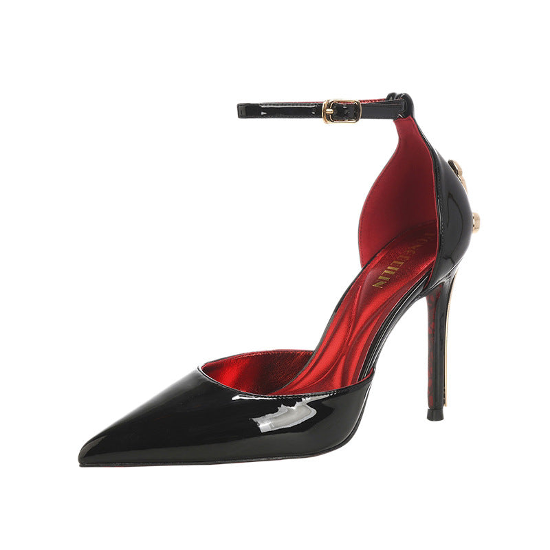 Stiletto-Sandalen Riemen Detail