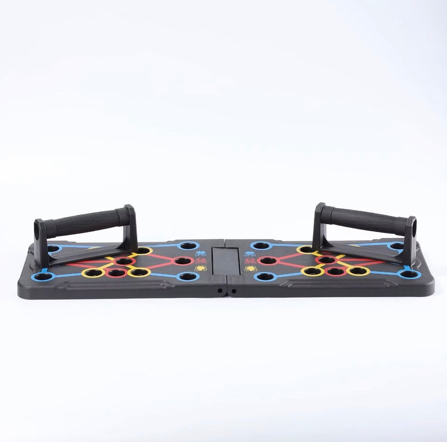 Klappbares Liegestütz-Trainingsboard – Multifunktionales Push-Up Board für Zuhause