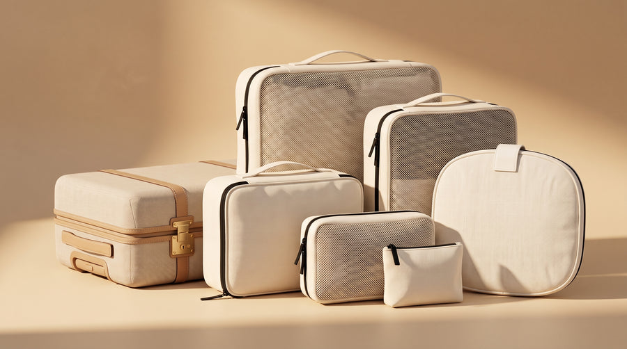 PACK SMART – 6-teiliges Packwürfel-Set für Koffer & Reisen