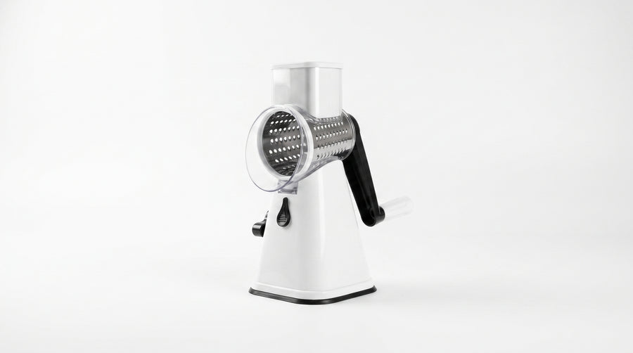 Manuelle Rotary Käsereibe & Gemüseschneider – Küchenhelfer Mandoline