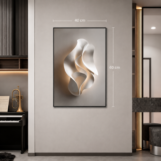 CRYSTAL FRAME – Wandbild-Set in Kristall-Optik, mehrteilig