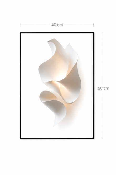 CRYSTAL FRAME – Wandbild-Set in Kristall-Optik, mehrteilig
