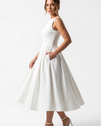 WHITE OCCASION – Elegantes Kleid für Hochzeit & besondere Events